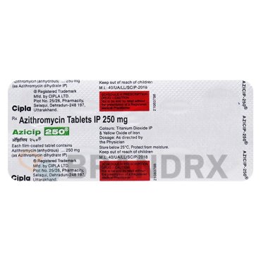 Azicip 250 mg Cipla